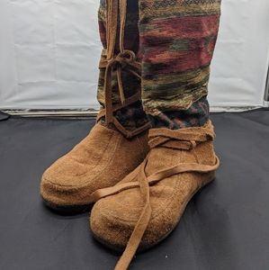 RedRock Earth tone Steger Mukluks Size 8 Great Shape!